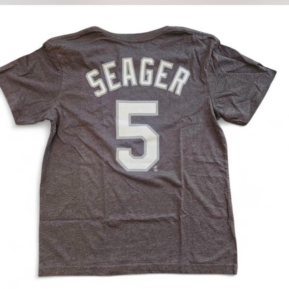 LA Dodgers Corey Seager #5 Youth T-Shirt –Official MLB Merchandise (Large 14/16) - Picture 3 of 9
